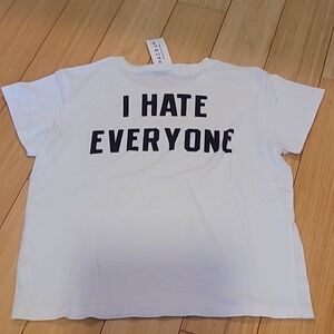 I hate people tee